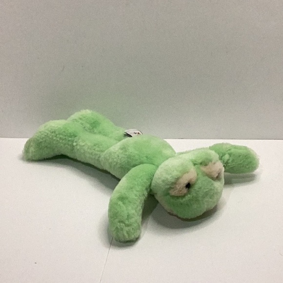Green frog stuffed animal - Picture 3 of 5